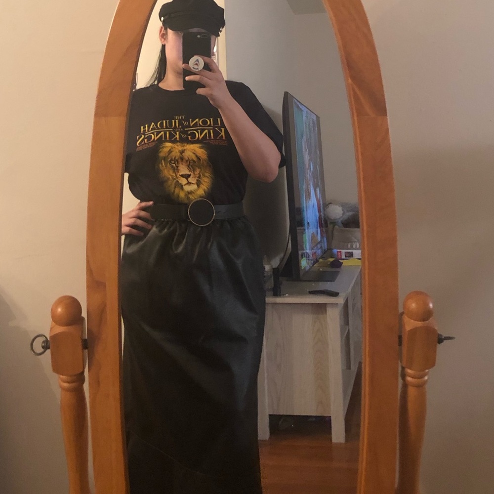 Black on black